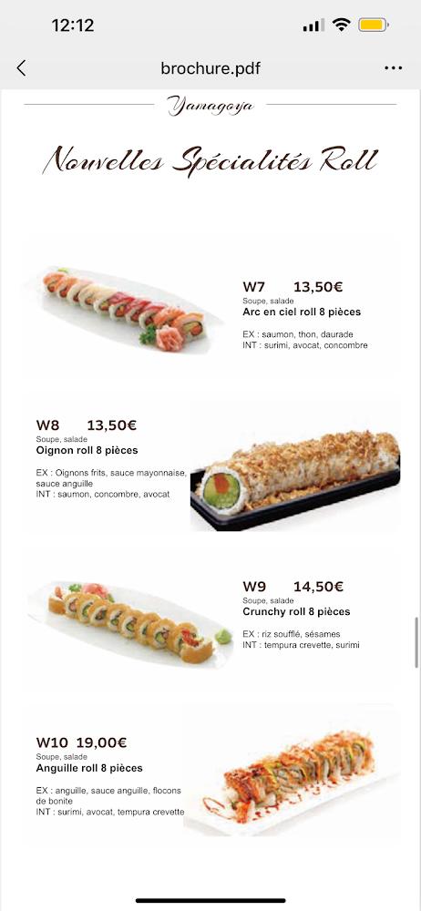 Yamagoya - Menu Image 2